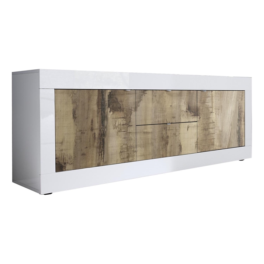 Lipasto NERILA valkoinen/ruskea