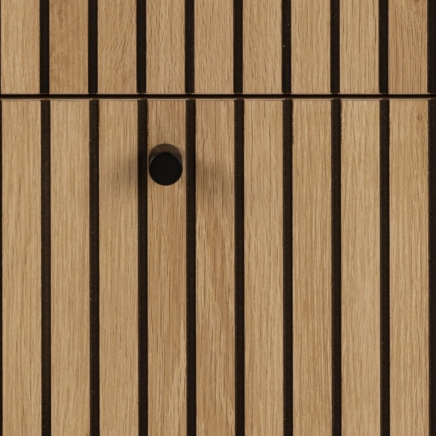 Lipasto OLIVIA, tammi, vetolaatikoilla