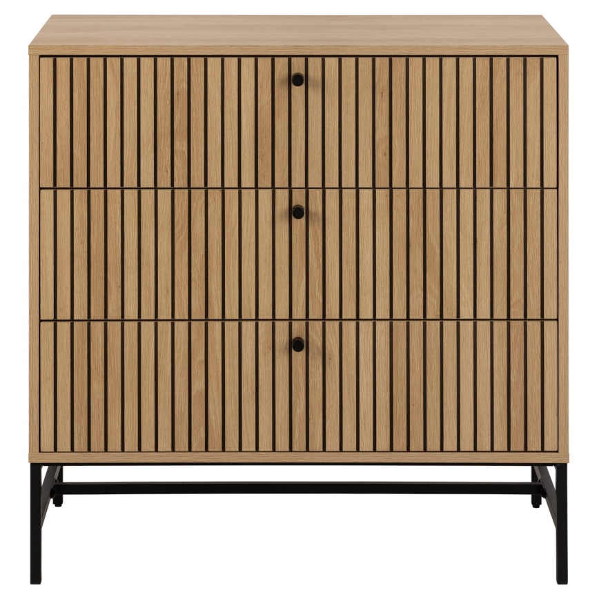 Lipasto OLIVIA, tammi, vetolaatikoilla