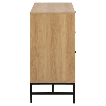 Lipasto OLIVIA, tammi, vetolaatikoilla