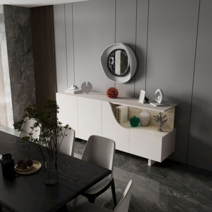 Lipasto ORBIS 180x40 cm kerma/beige