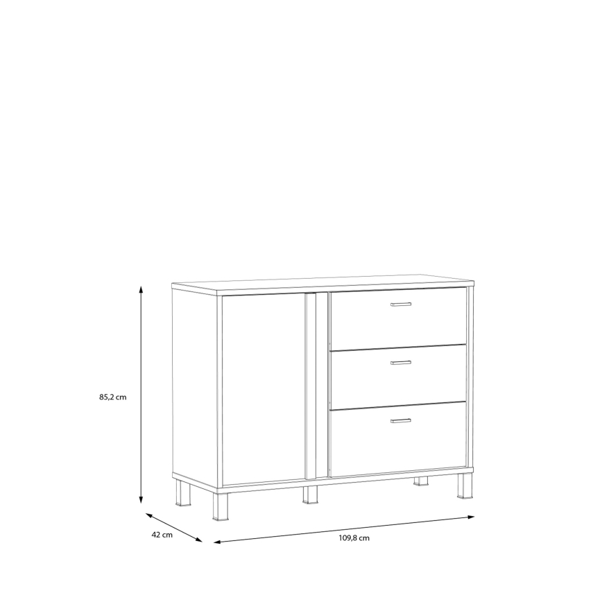 Lipasto OREN ruskea/musta