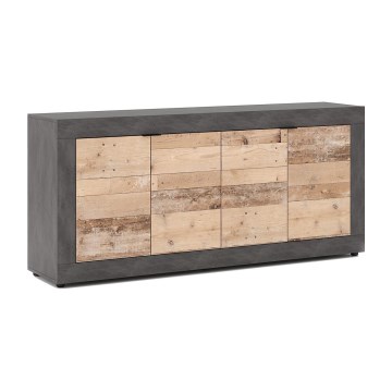 Lipasto RUNEA vaaleanruskea/antrasiitti