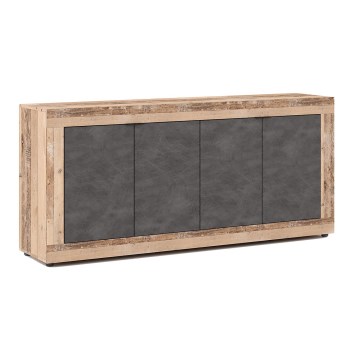 Lipasto RUNEA vaaleanruskea/antrasiitti