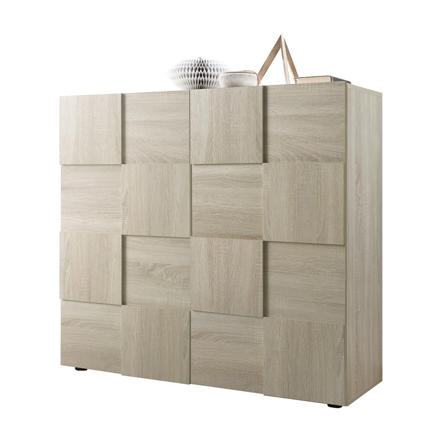 Lipasto SERIAN sonoma-tammi