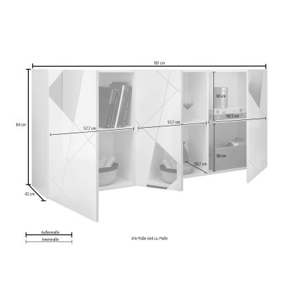 Lipasto TAVRI sonoma-tammi