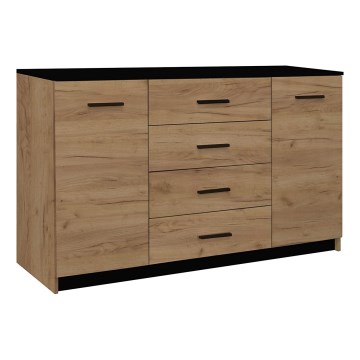 Lipasto TAYLER tammi craft/musta