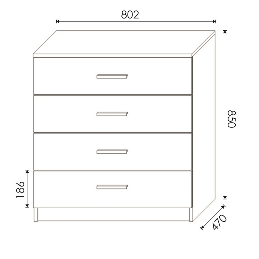 Lipasto TIMON wotan tammi