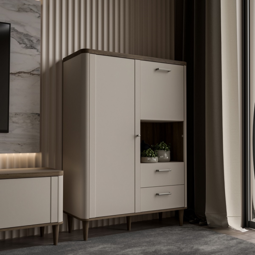 Lipasto VIRO ruskea/beige