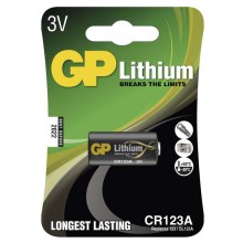 Litiumkenno CR123A GP LITHIUM 3V/1400 mAh