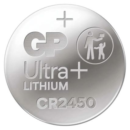 Litiumnappikenno CR2450 GP LITHIUM 3V/600 mAh