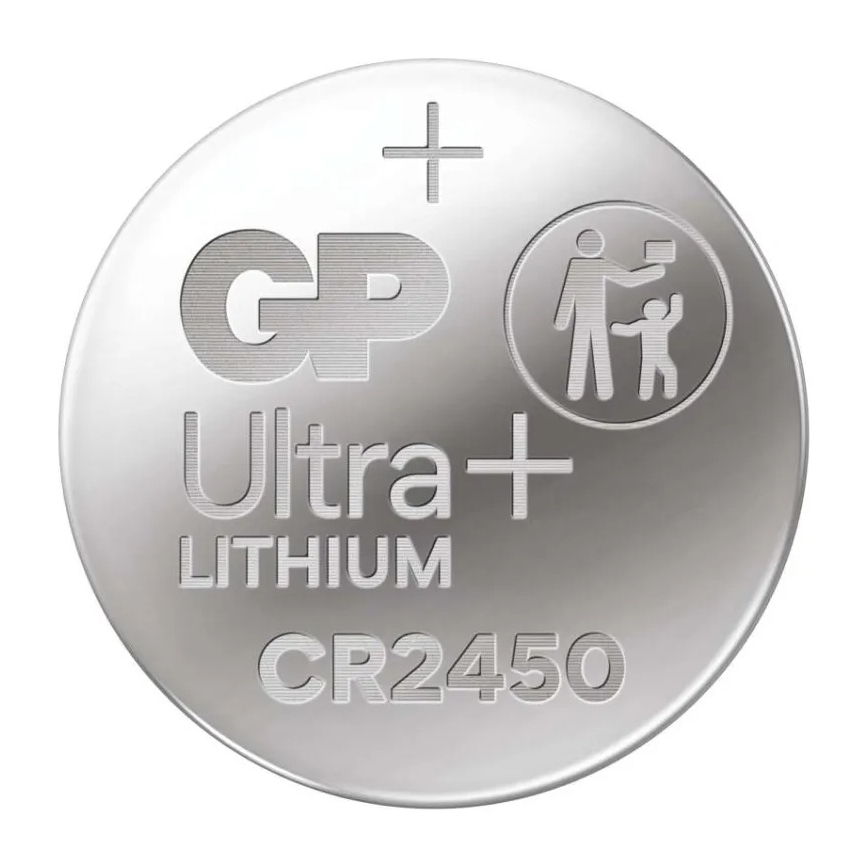Litiumnappikenno CR2450 GP LITHIUM 3V/600 mAh