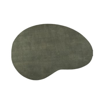 Liukuestollinen matto LOREN 120x170 cm tummanvihreä