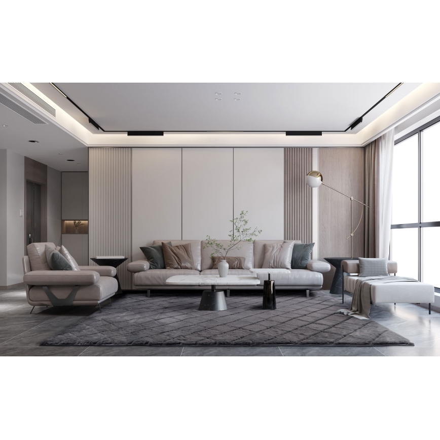 Liukuestomatto MODENA NEW 120x160 cm antrasiitti