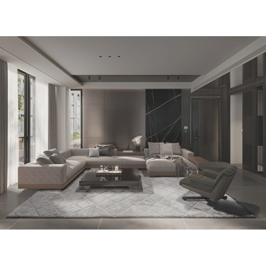 Liukuestomatto MODENA NEW 120x160 cm harmaa