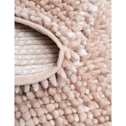 Liukumaton kylpyhuonematto CHENILLE 50x80 cm beige