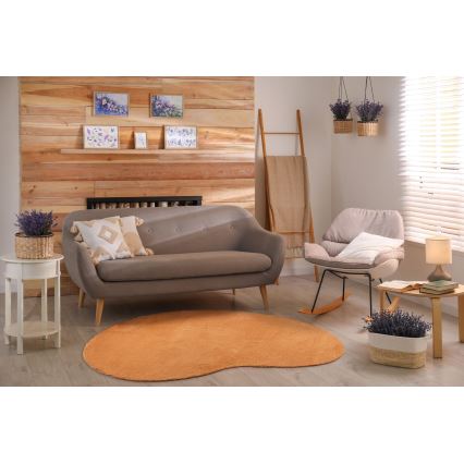 Liukumaton matto LOREN 120x170 cm oranssi