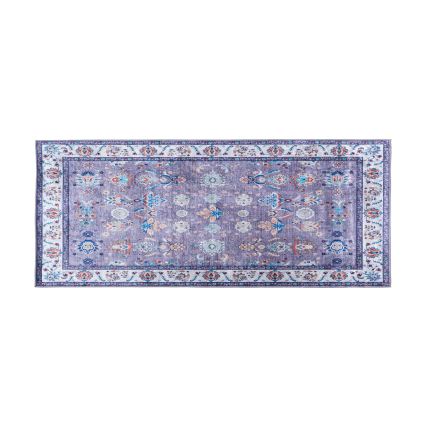 Liukumaton orientaalinen matto PRINT SHINE 70x140 cm sininen