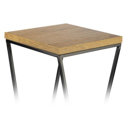 Kukkasteline LOFT 40x24 cm musta/ruskea