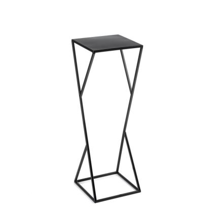 Kukkasteline LOFT 70x23,5 cm musta