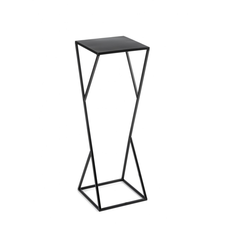 Kukkasteline LOFT 70x23,5 cm musta