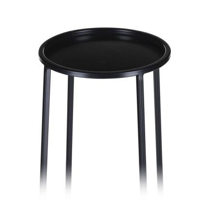 Kukkasteline LOFT 70x24 cm musta