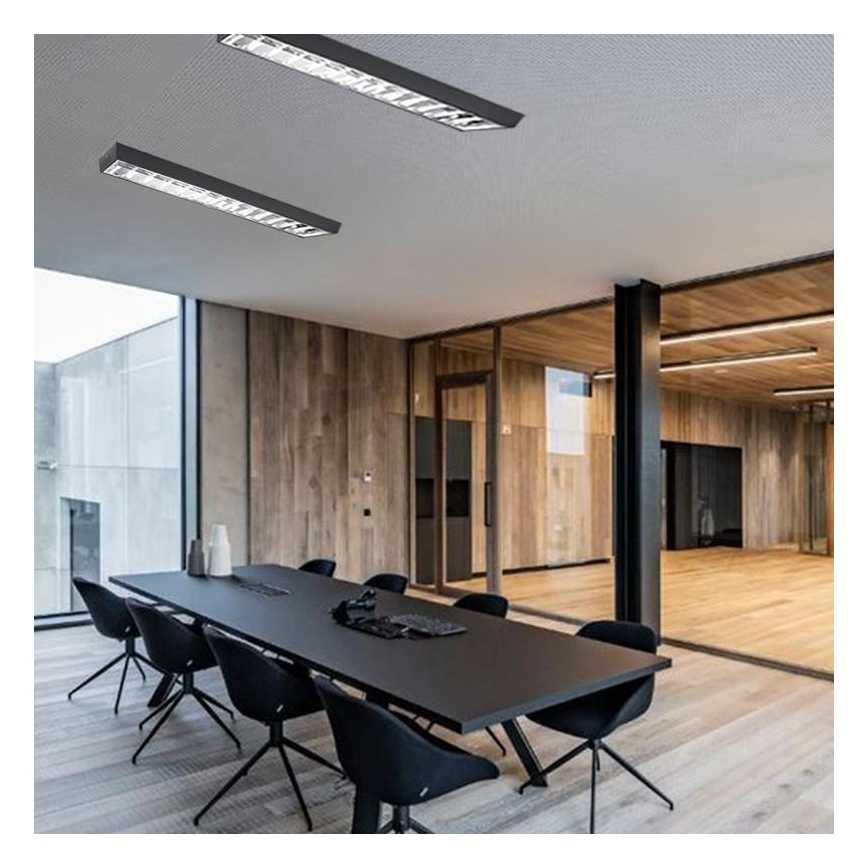 Loisteputki T8 2xG13/18W/230V 120 cm musta