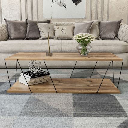 LOLA-mäntyinen sohvapöytä