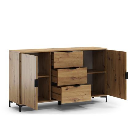 Lipasto laatikoilla ja ovilla LORA artisan tammi