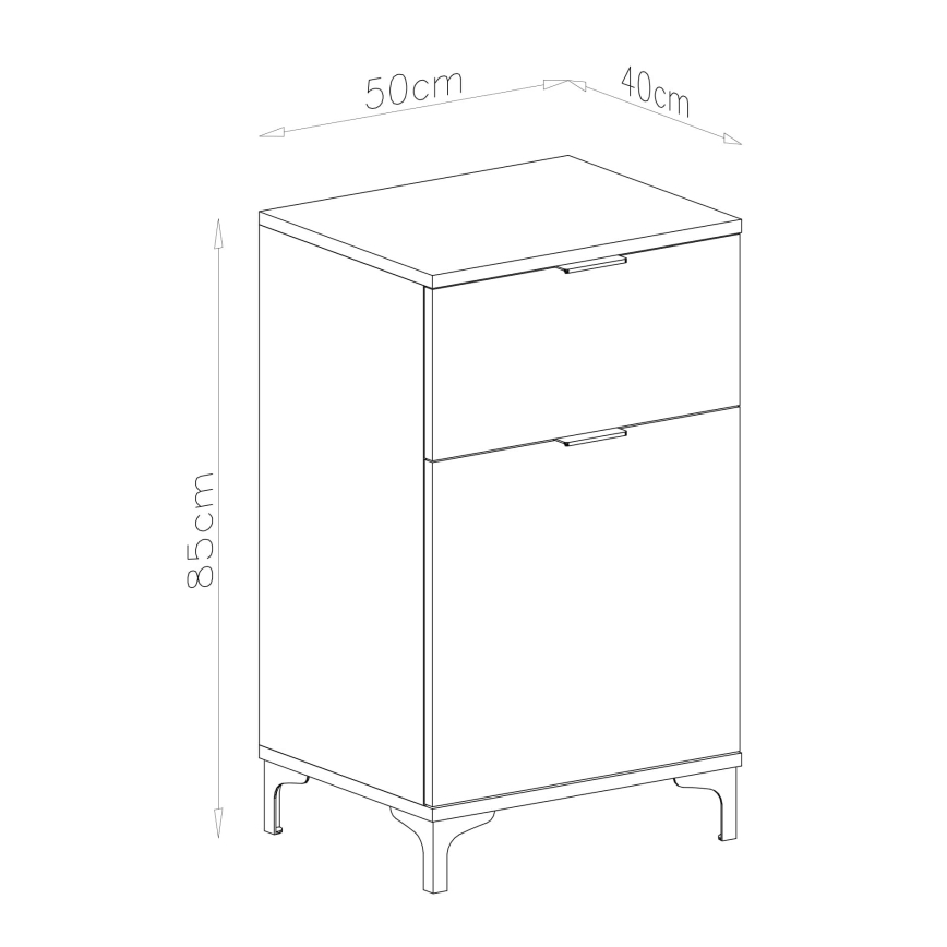 LORA valkoinen laatikosto