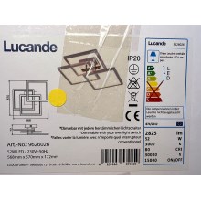 Lucande - Himmennettävä LED-kattovalaisin AVILARA LED/52W/230V