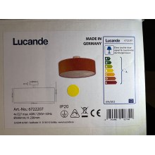 Lucande - Kattovalo GALA 4xE27/40W/230V