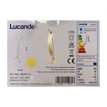 Lucande - LED-himmennettävä pöytävalaisin MARIJA LED/10W/230V