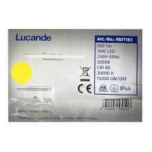 Lucande - LED Kylpyhuoneen peilivalaisin JULIE LED/10W/230V IP44