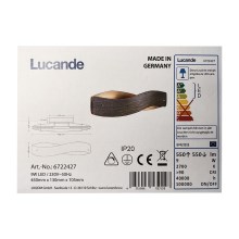 Lucande - LED-seinävalaisin LIAN LED/9W/230V