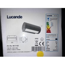 Lucande - LED-ulkoseinävalaisin BOHDAN LED/11W/230V IP65