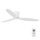Lucci Air 212870 - Kattotuuletin AIRFUSION RADAR puu/valkoinen + kauko-ohjaus