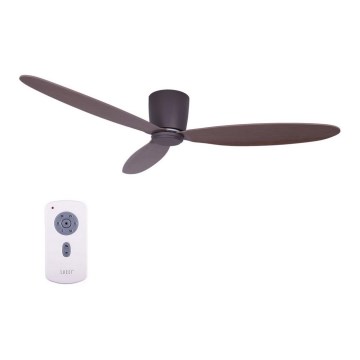 Lucci air 212883 - Kattotuuletin AIRFUSION RADAR puu/ruskea, halkaisija 132 cm + kauko-ohjain