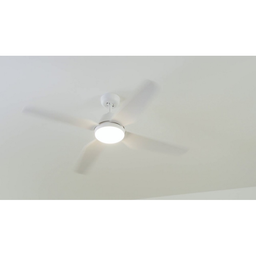 Lucci Air 212994 - LED-kattotuuletin ARIA LED/18W/230V valkoinen + kaukosäädin