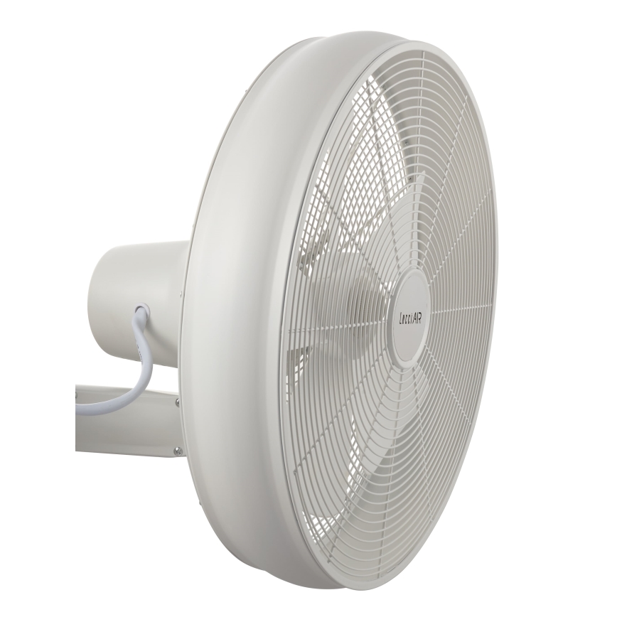 Lucci Air 213128EU - Seinälle asennettava BREEZE-tuuletin 55W/230V valkoinen, halkaisija 46 cm + kaukosäädin