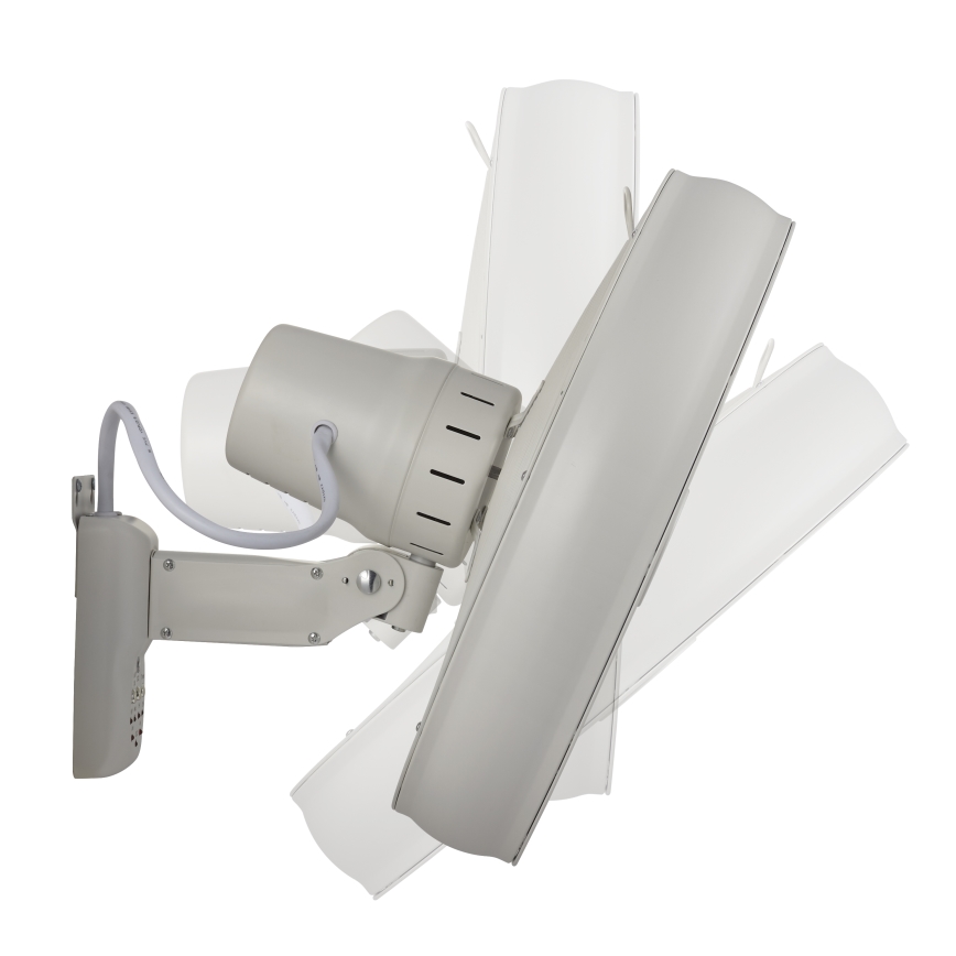 Lucci Air 213128EU - seinätuuletin BREEZE 55W/230V valkoinen + kaukosäädin