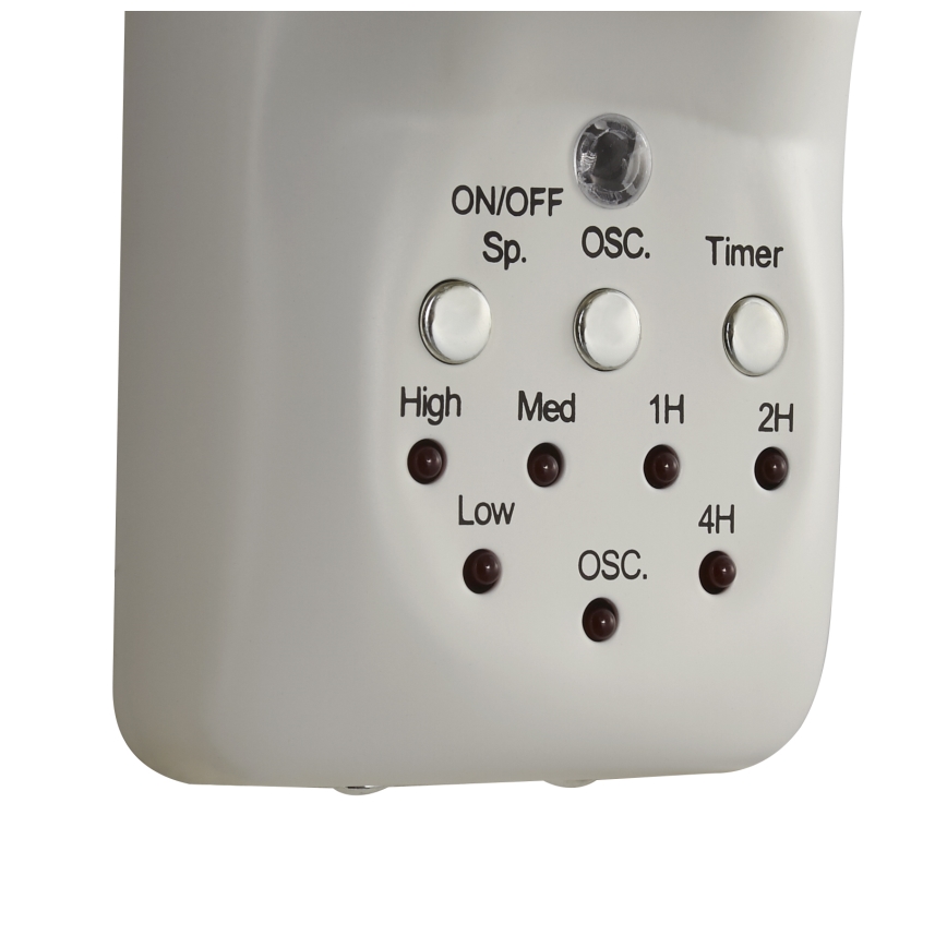 Lucci Air 213128EU - seinätuuletin BREEZE 55W/230V valkoinen + kaukosäädin