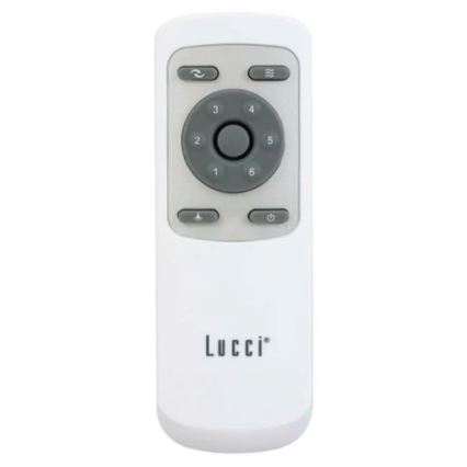 Lucci Air 21318349 - LED himmennettävä kattovalo ATLANTA 1xGX53/12W/230V halkaisija 142 cm musta + kauko-ohjaus