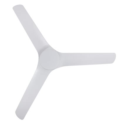 Lucci Air 21321549 - Kattoilmaisin ABYSS Ø 142 cm IP66 valkoinen + kaukosäädin