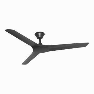 Lucci Air 21321649 - Kattotuuletin ABYSS halkaisija 142 cm IP66 musta + kauko-ohjaus