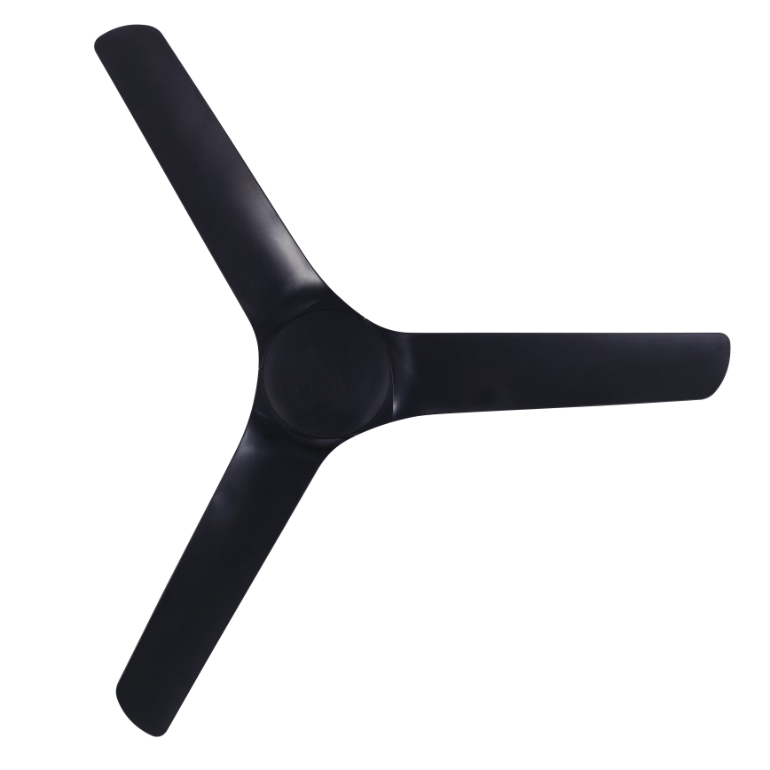 Lucci Air 21321649 - Kattotuuletin ABYSS halkaisija 142 cm IP66 musta + kauko-ohjaus