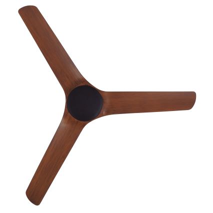 Lucci Air 21321749 - Kattoilmaisin ABYSS Ø 142 cm IP66 ruskea + kaukosäädin