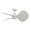 Lucci Air 21325449 - LED-himennettävä kattotuuletin SABLE 1xGX53/12W/230V 3000/4000/5000K halkaisija 91,5 cm kermanvärinen + kaukosäädin