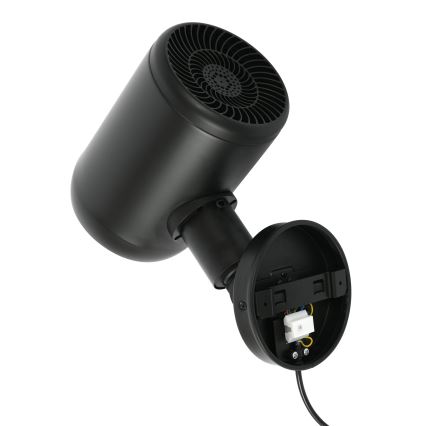 Lucci Air 21612649 - Seinätuuletin JET 32W/230V musta + kauko-ohjaus