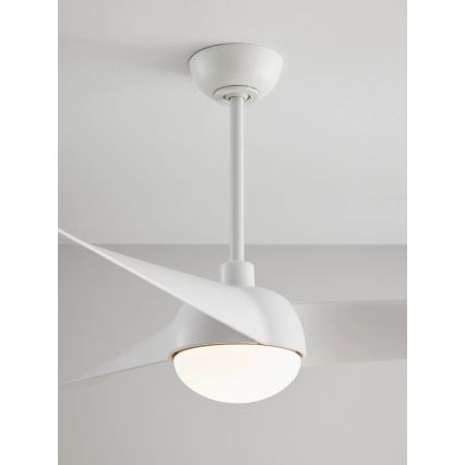 Lucci Air 21617049 - LED-himmennettävä kattotuuletin OSPREY 1xGX53/12W/230V halkaisija 132 cm valkoinen + kaukosäädin
